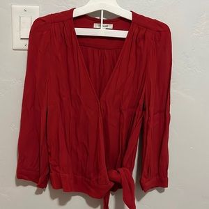 Madewell wrap top
